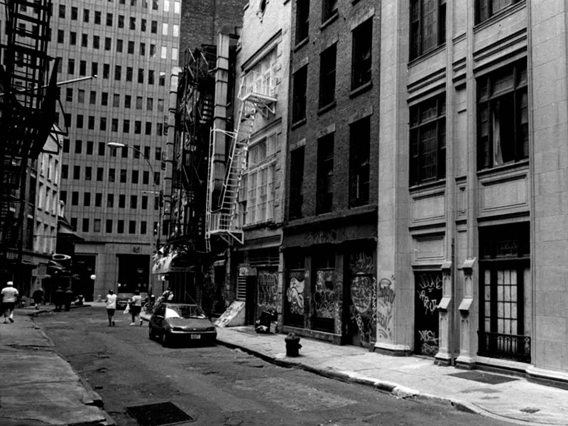 Stone Street in the 1990s