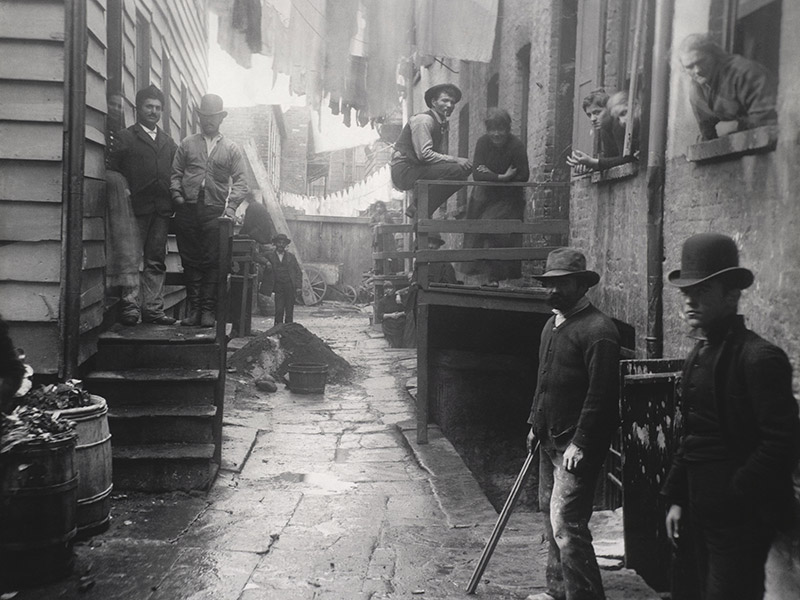 Bandits Roost by Jacob Riis