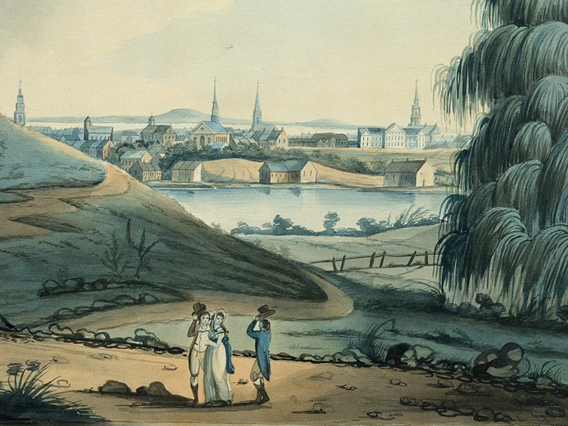 The Collect Pond in 1789